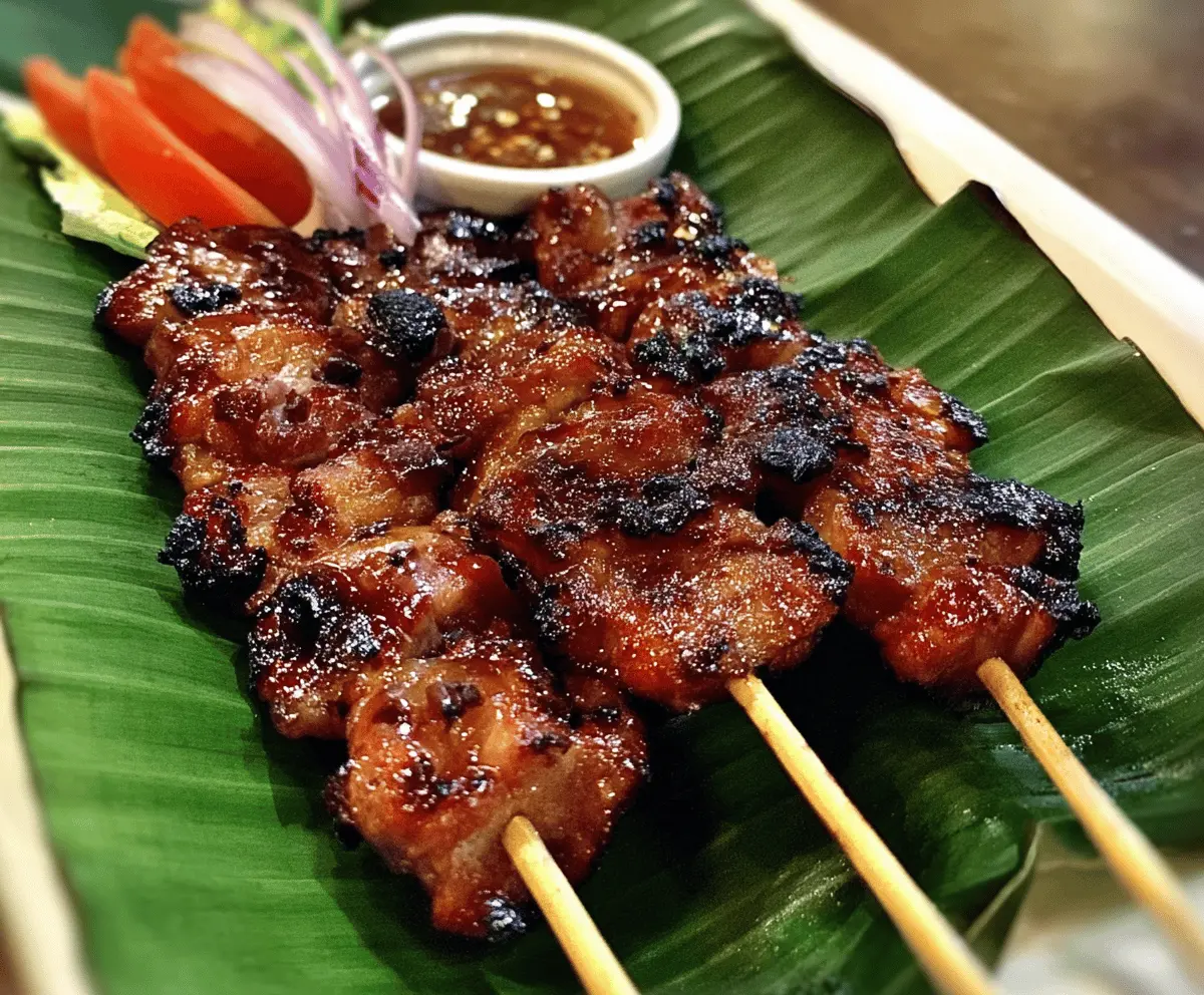 Easy Filipino Pork Barbecue Recipe