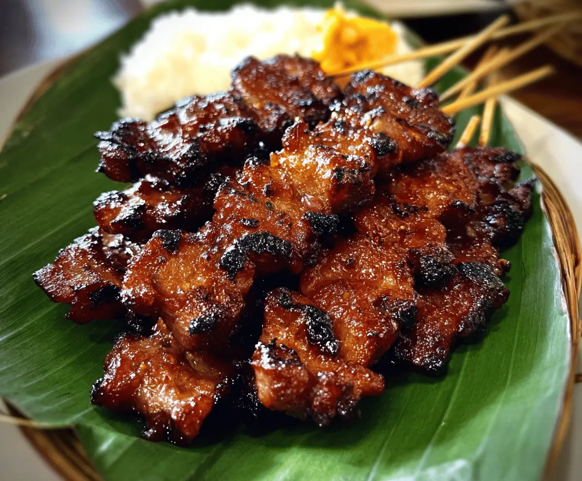 Easy Filipino Pork Barbecue Recipe