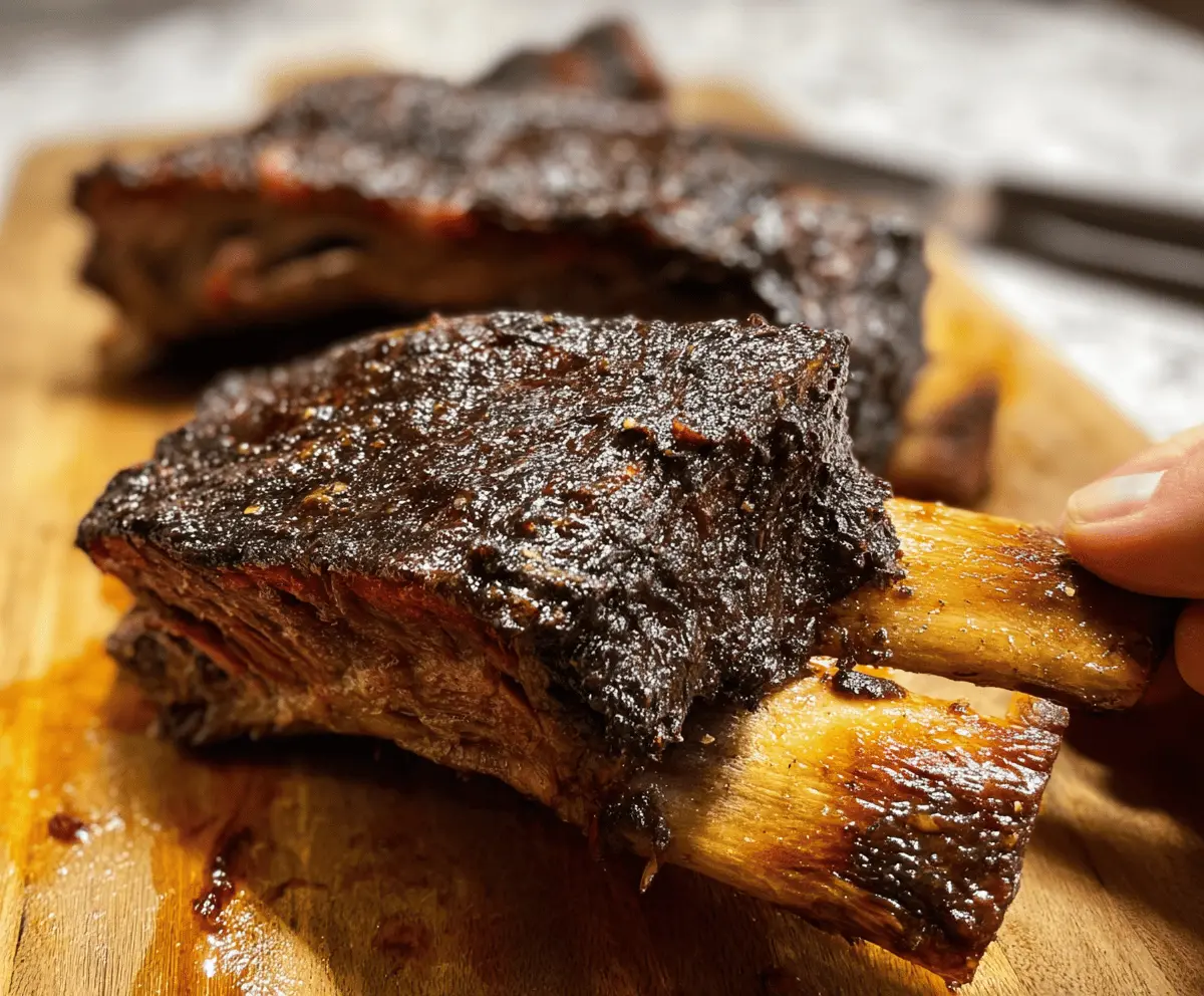 Easy Smoked Beef Back Ribs Recipe