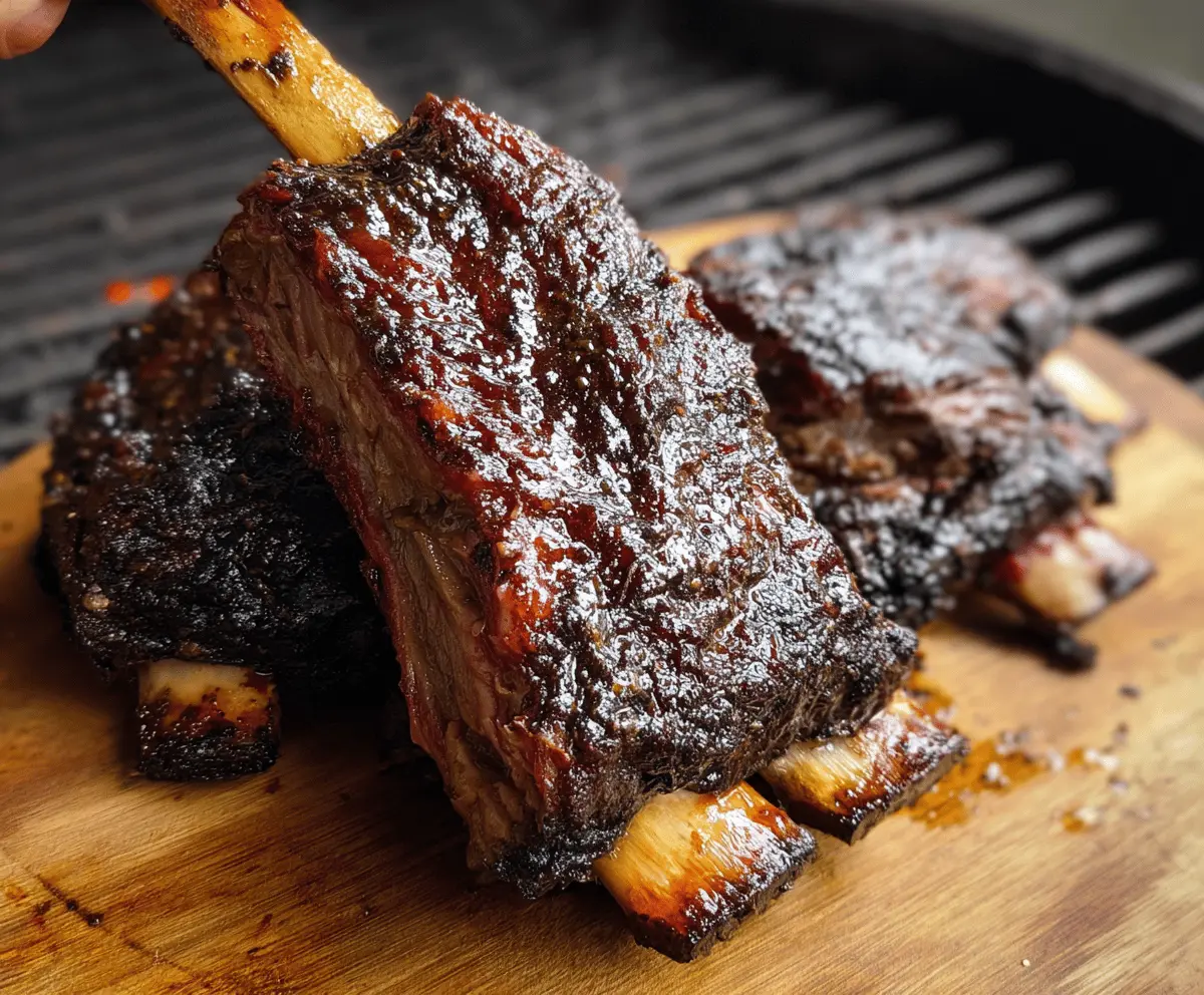 Easy Smoked Beef Back Ribs Recipe