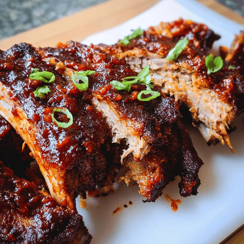Easy Spicy Gochujang Pork Ribs Recipe