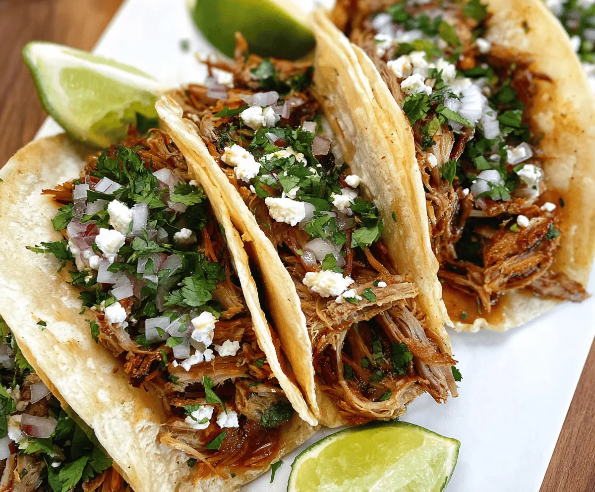 Easy Crispy Slow Cooker Carnitas Recipe