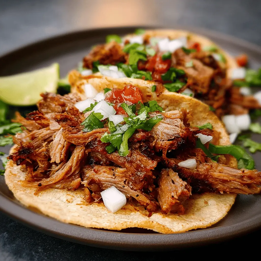 Easy Crispy Slow Cooker Carnitas Recipe