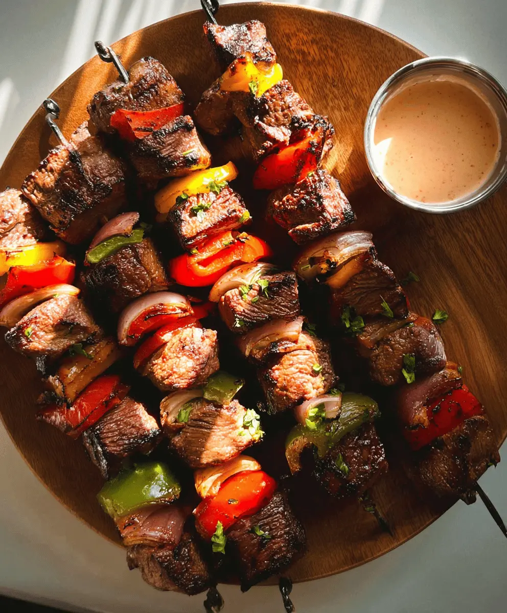 Easy Flavorful Beef Kabobs Recipe