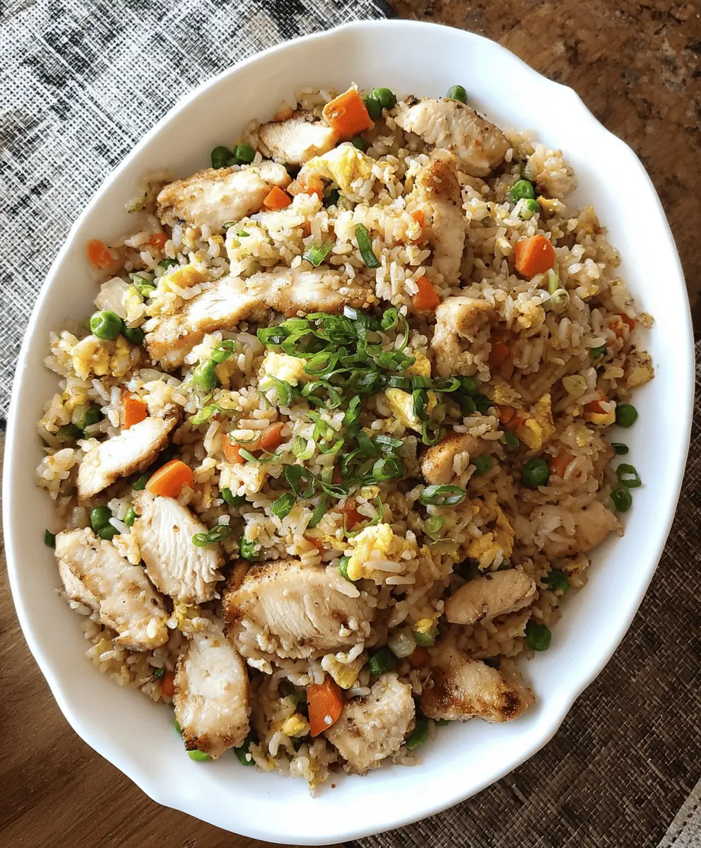 Easy Blackstone Chicken Fried Rice Recipe