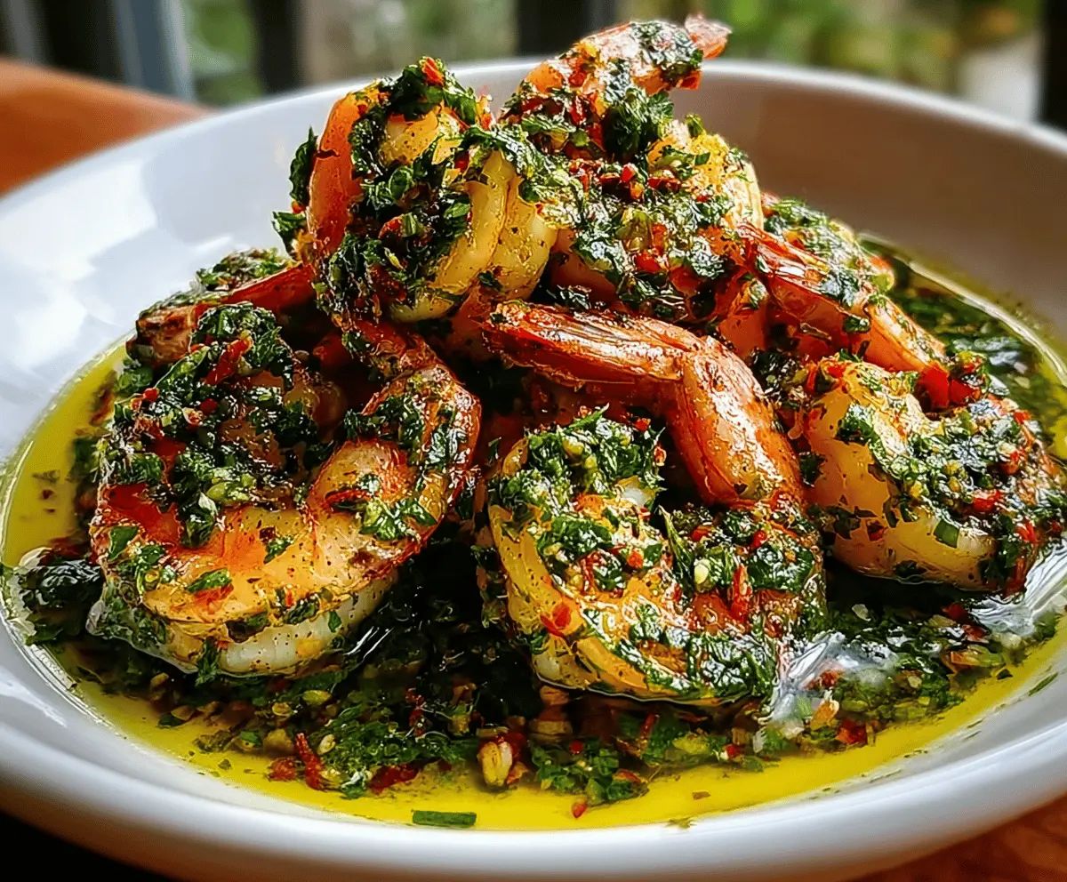 Easy Shrimp Chimichurri Recipe for Dinner