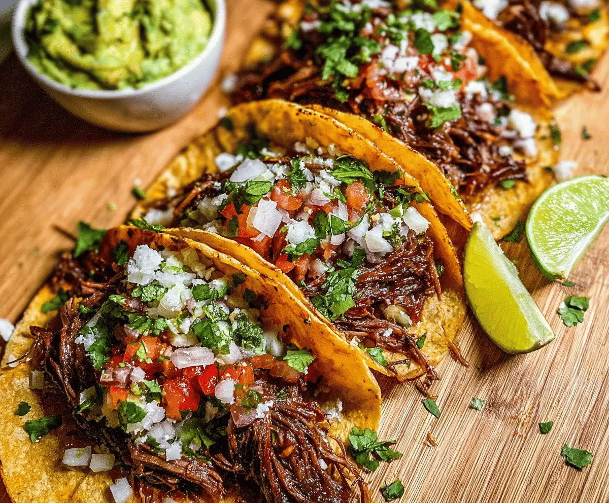 Easy Slow Cooker Chuck Roast Tacos Recipe