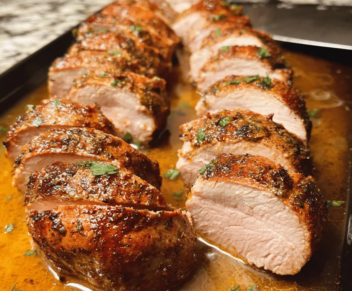 Juicy Baked Pork Tenderloin Recipe