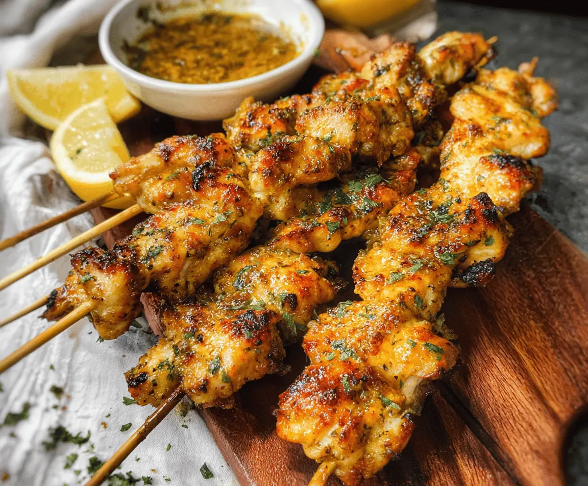 Easy Cowboy Butter Chicken Skewers Recipe