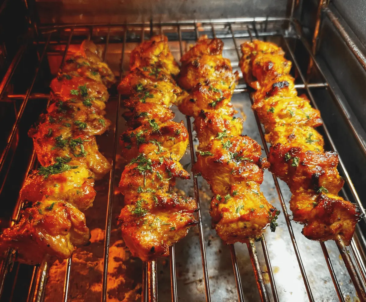 Easy Oven Chicken Skewers Recipe