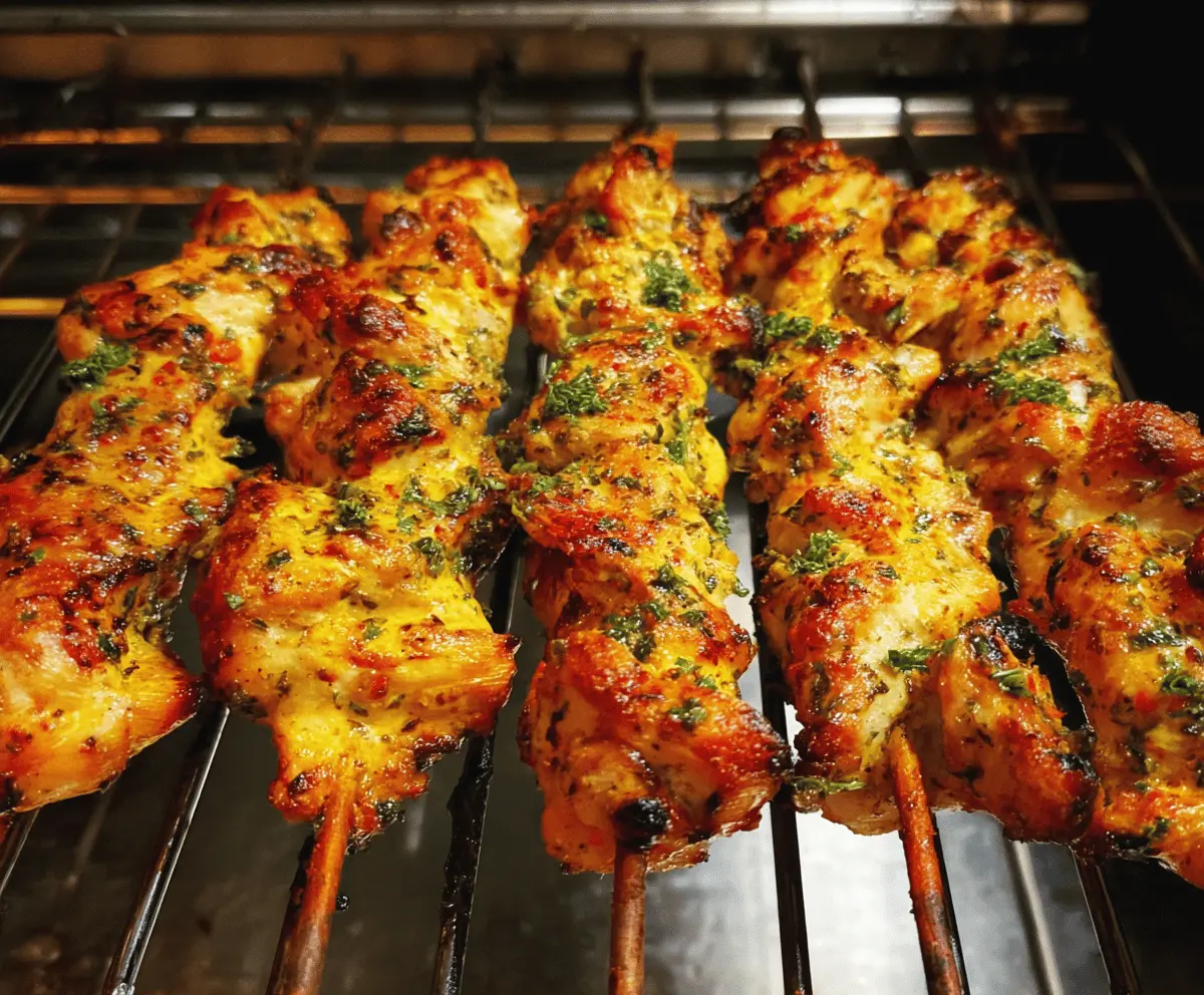 Easy Oven Chicken Skewers Recipe