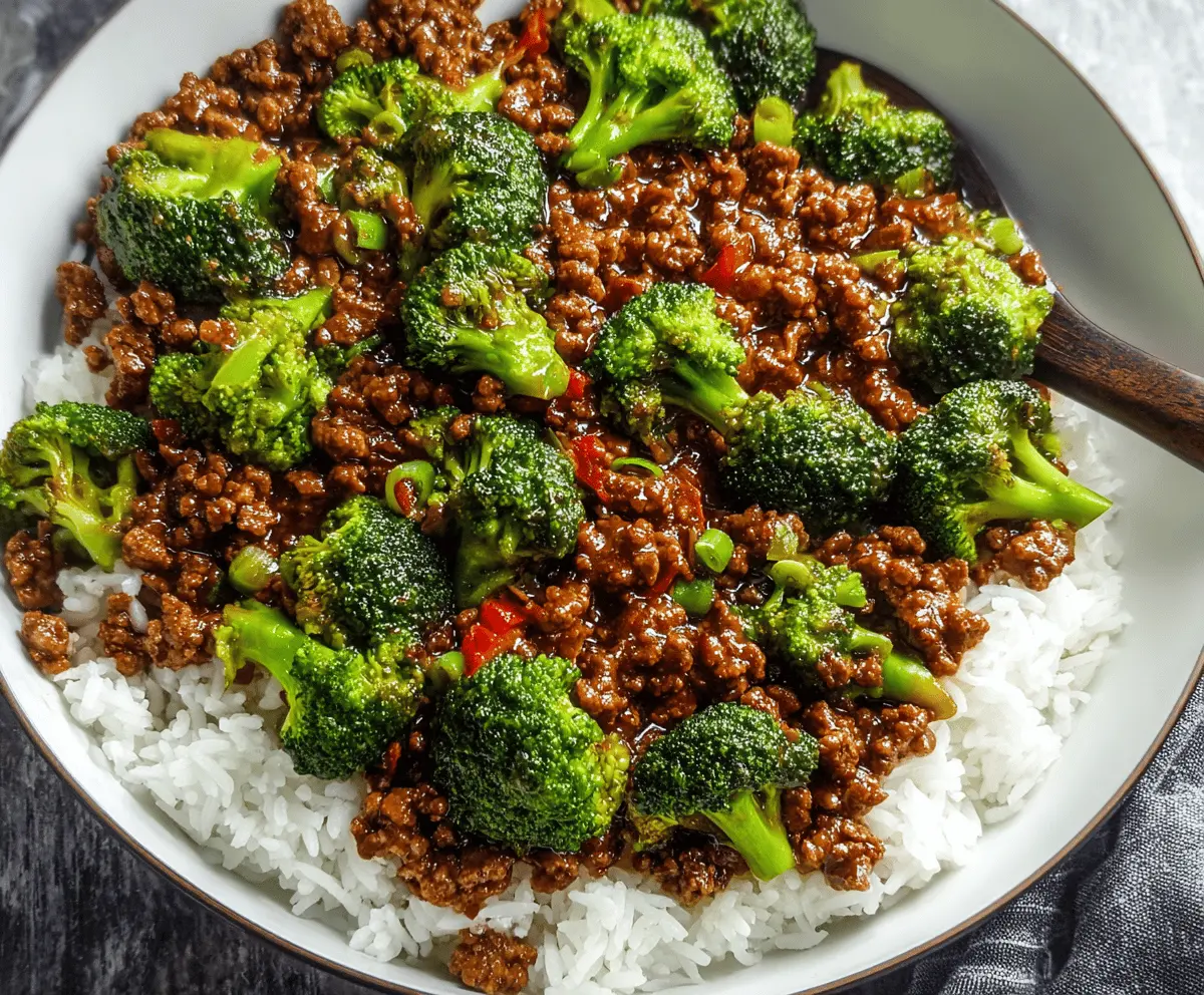 Quick and Easy Honey Garlic Beef and Broccoli Stir-Fry