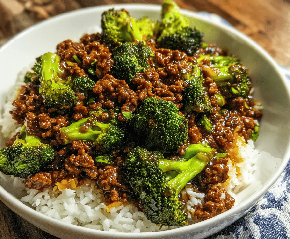 Quick and Easy Honey Garlic Beef and Broccoli Stir-Fry