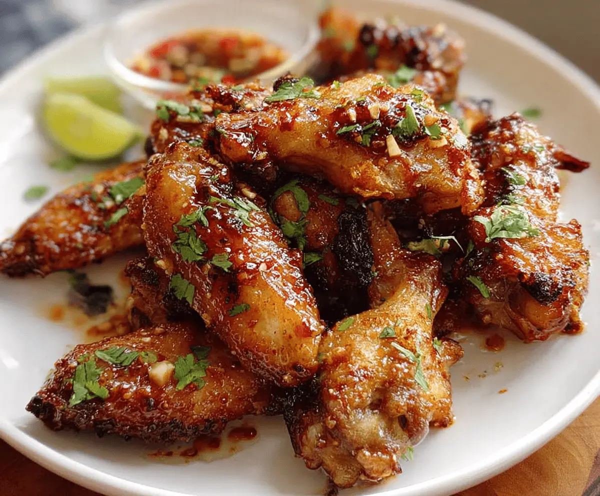Easy Vietnamese Chicken Wings Recipe
