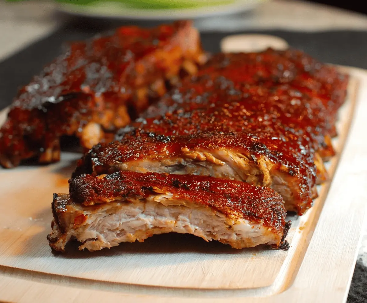 Easy Fall-Off-the-Bone Oven Baked Ribs