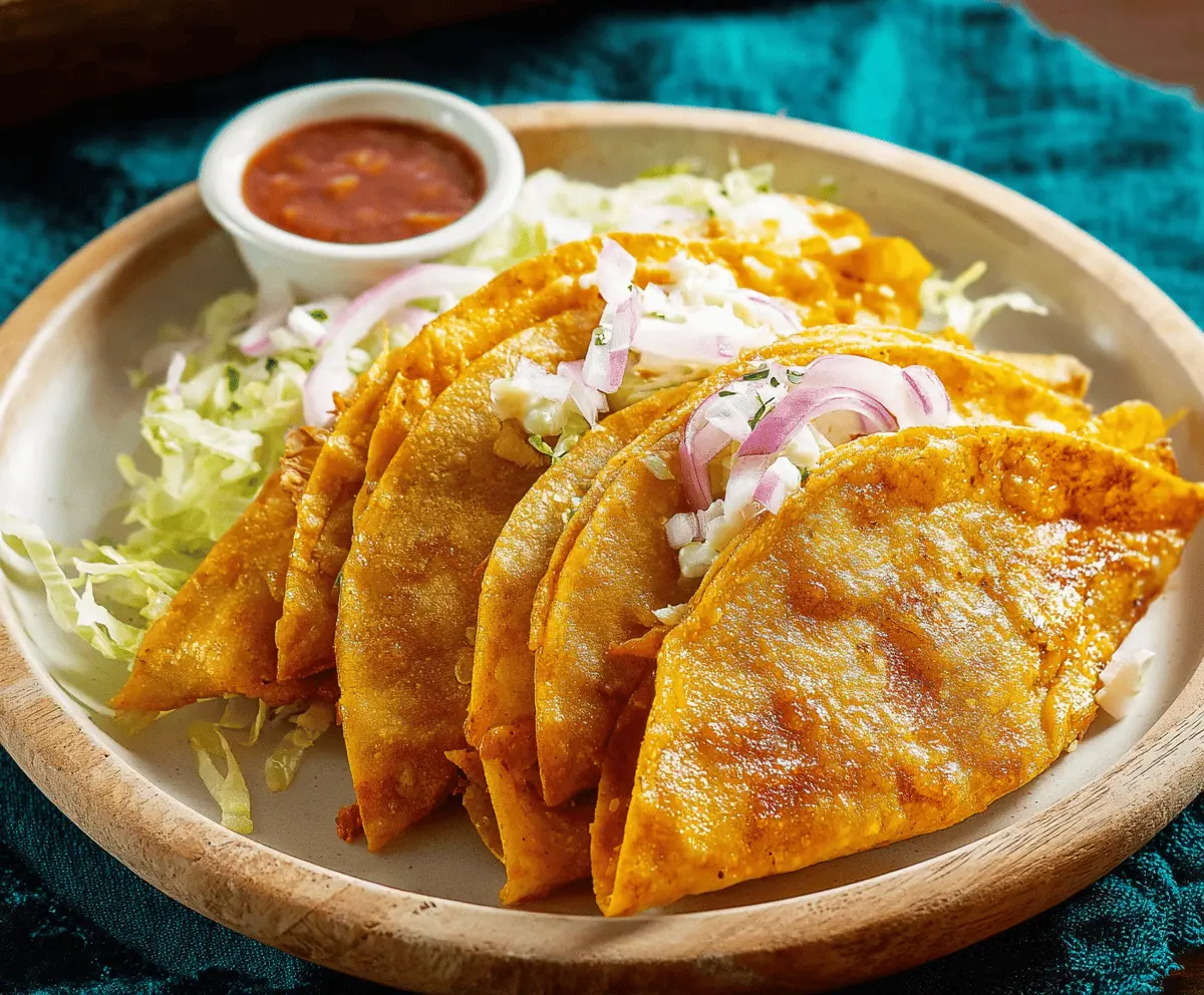 Easy Crispy Tacos Dorados Recipe