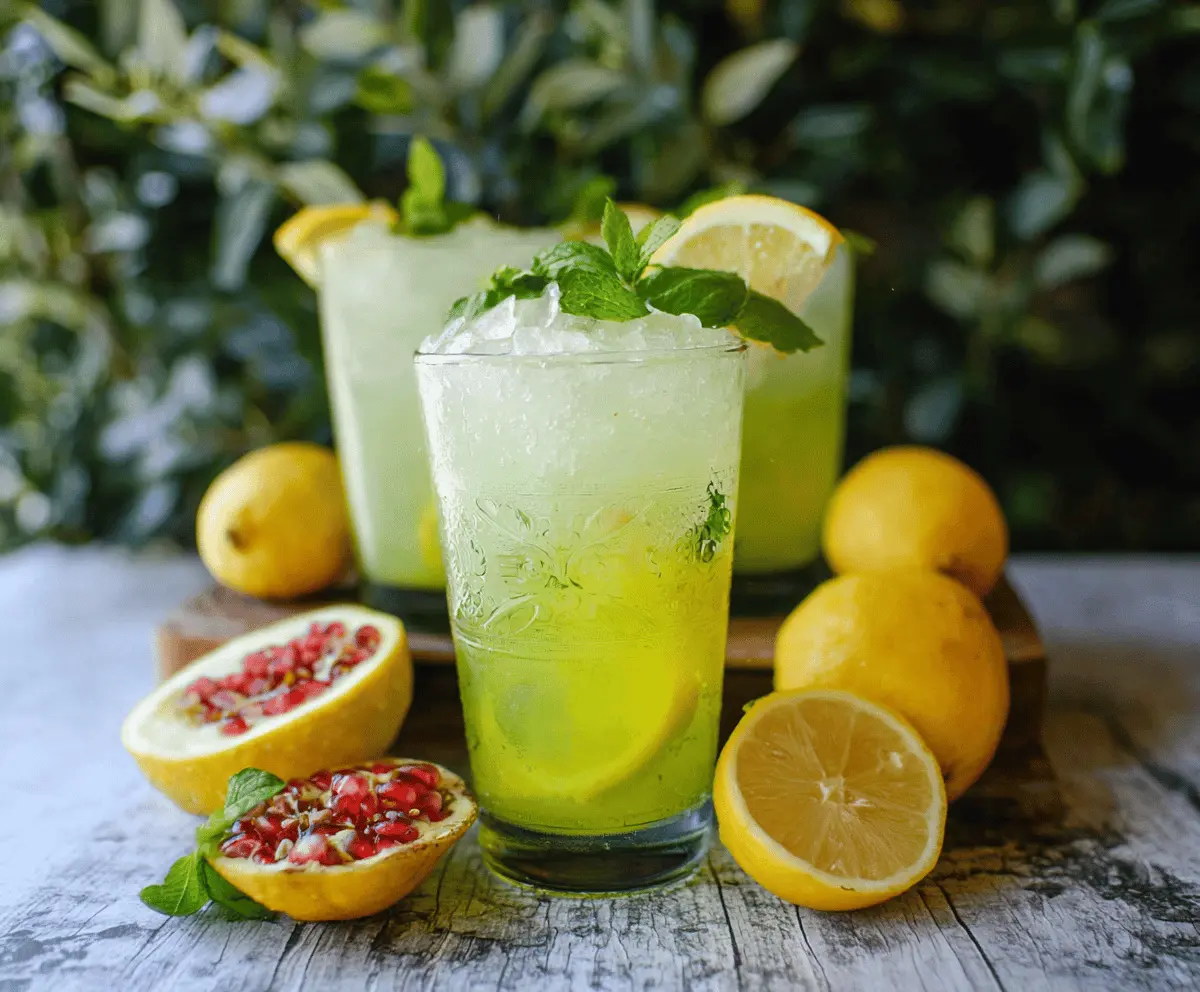 Easy Persian Lemonade Recipe for Summer