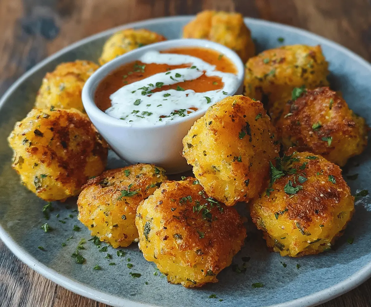 Crispy Yellow Squash Tots Recipe