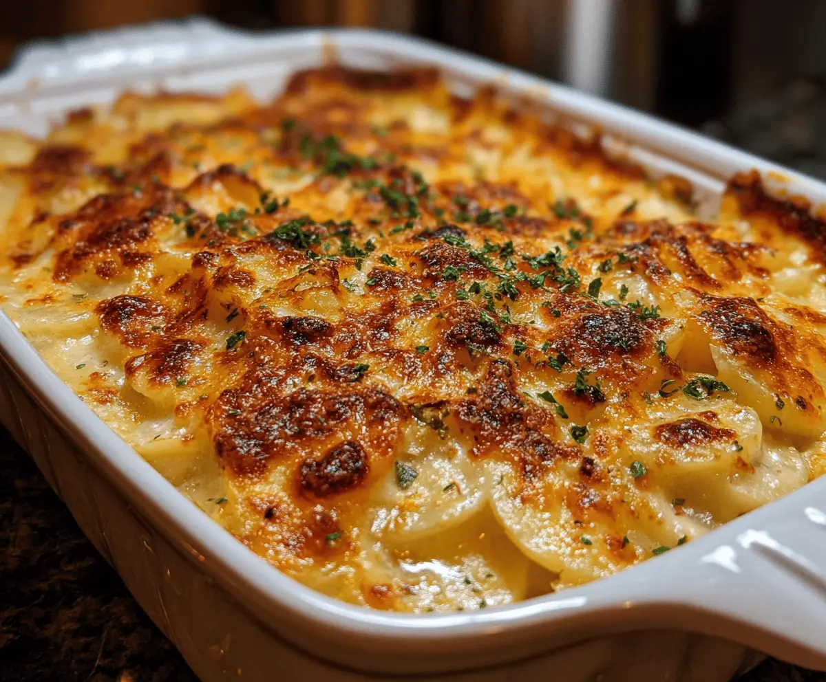 Creamy Million Dollar Potato Casserole Recipe