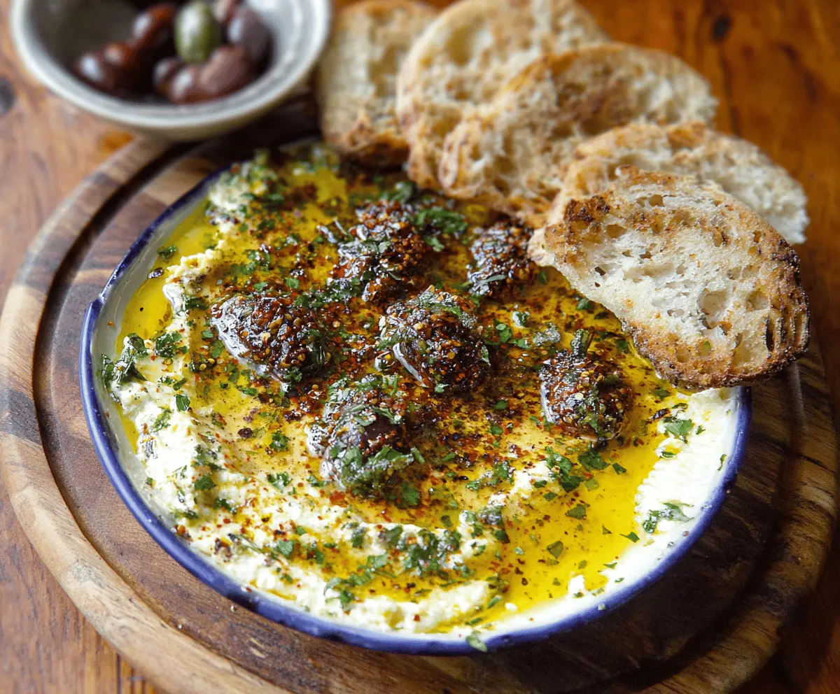 Easy Mediterranean Olive Oil Dip Recipe