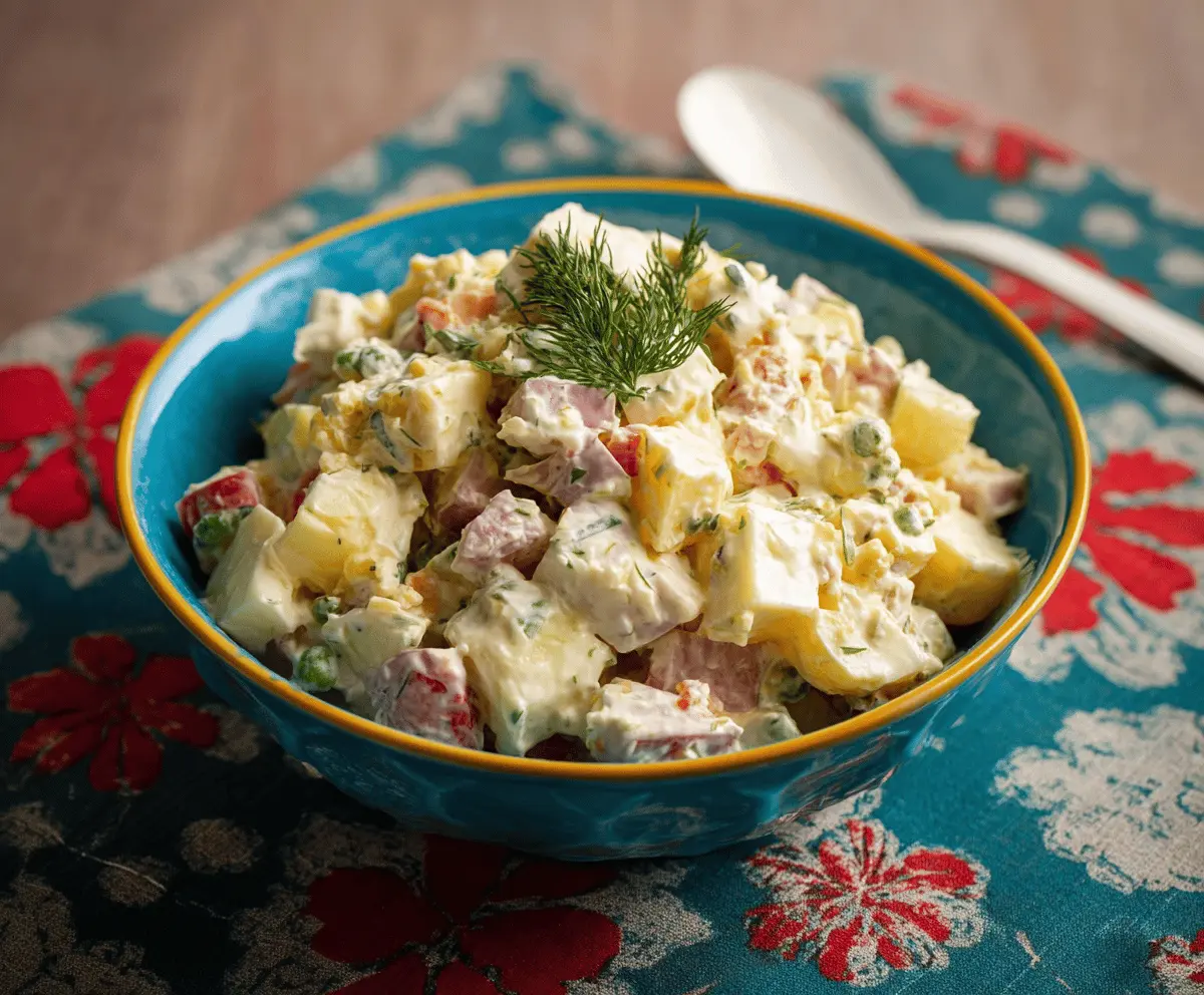 Classic Olivier Salad Recipe for Holidays