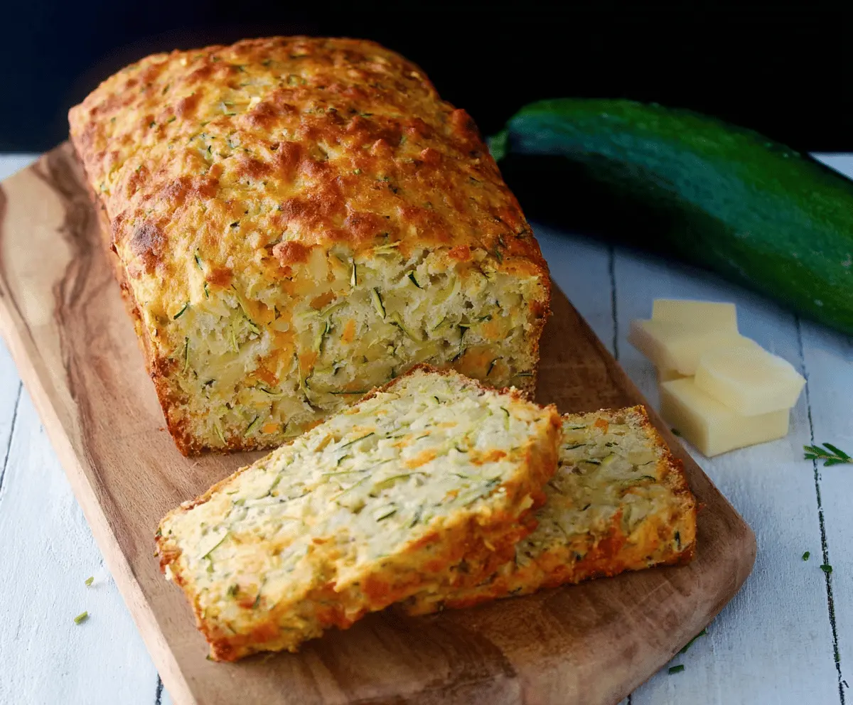 Quick Zucchini Cheddar Chive Bread Recipe