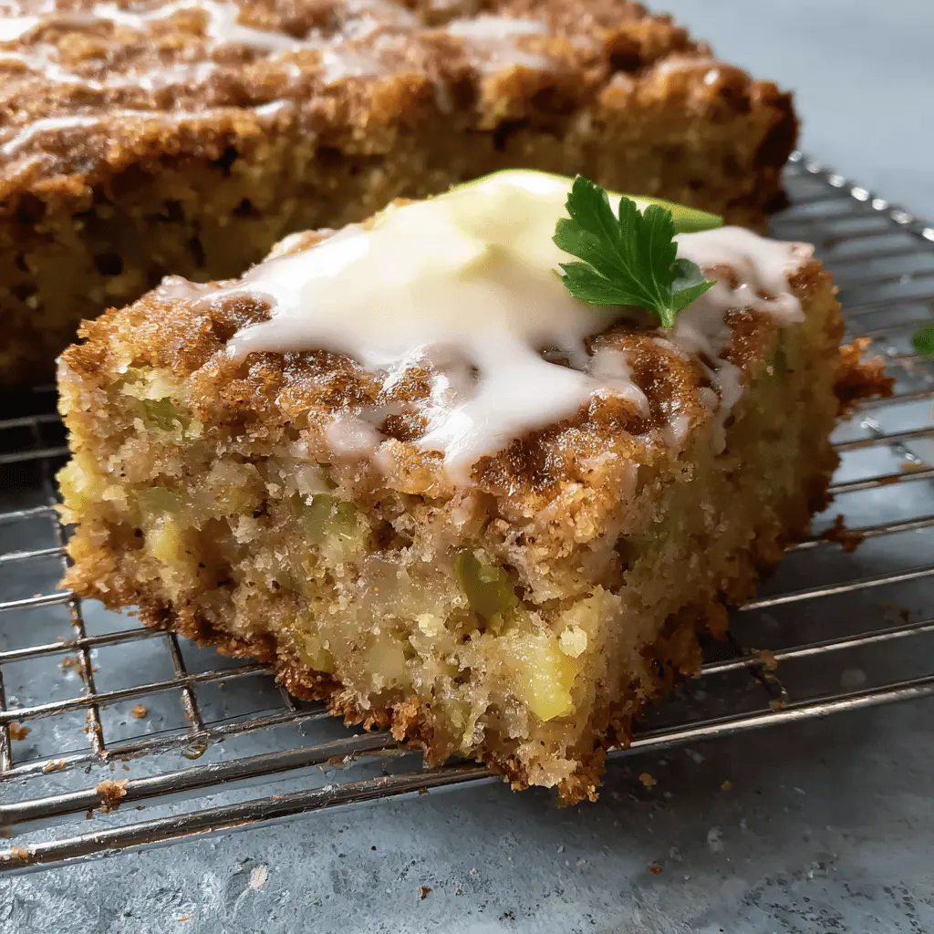 Old Fashioned Green Tomato Cake Recipe