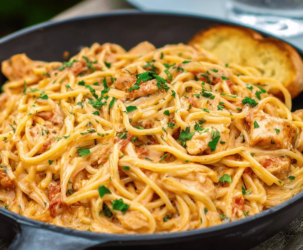 Creamy Chicken Spaghetti Recipe for Easy Dinners