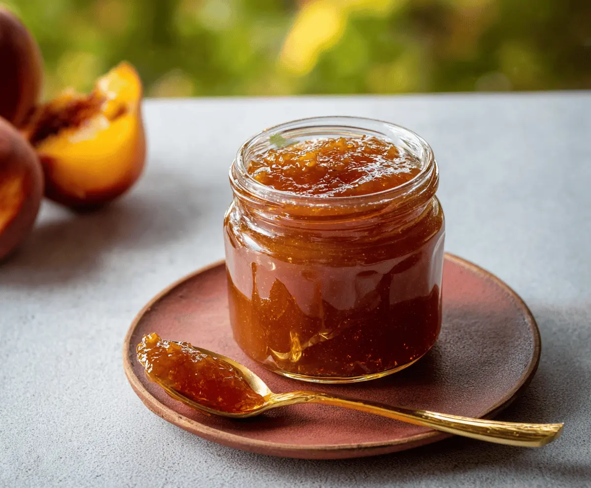 Homemade Peach Butter Recipe Easy and Delicious