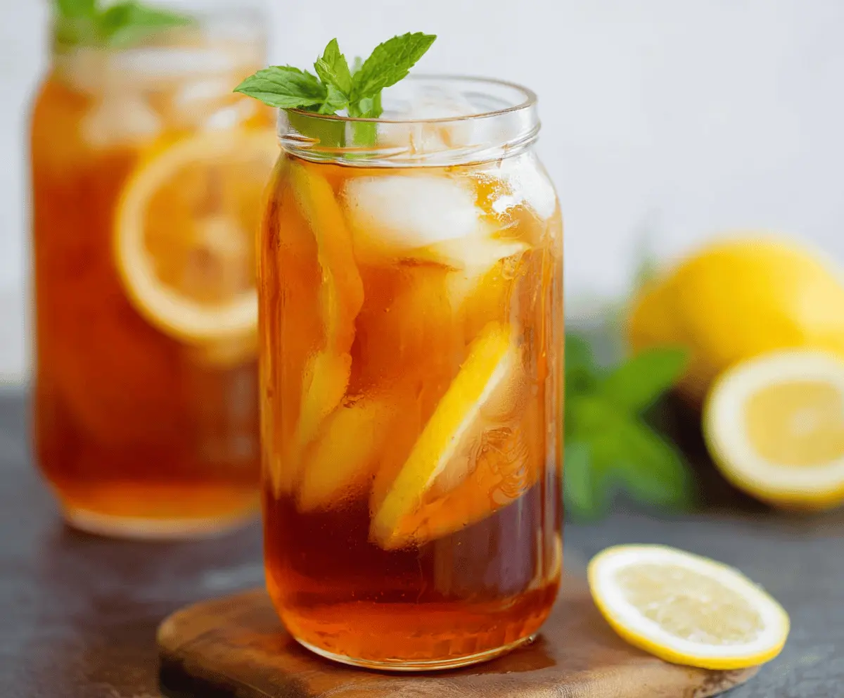 Easy Homemade Iced Tea Recipe for Summer