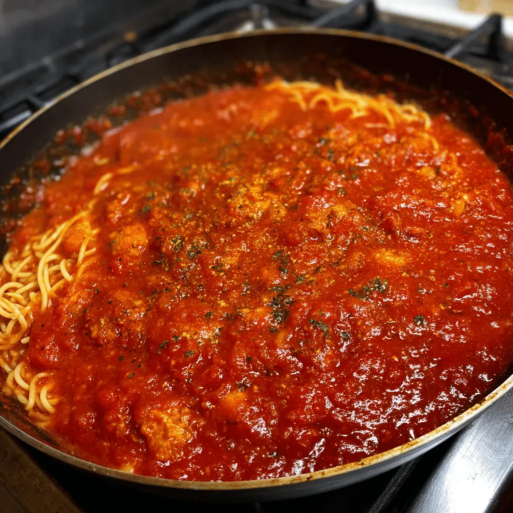Easy Homemade Spaghetti Sauce Recipe