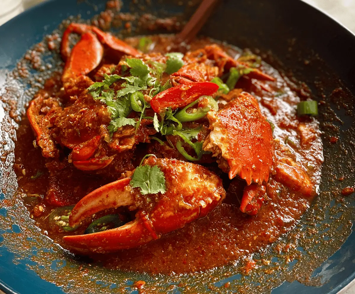 Authentic Singaporean Chili Crab Recipe