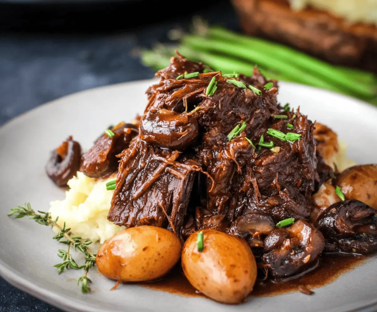 Slow Cooker Beef Manhattan Recipe for Easy Dinners