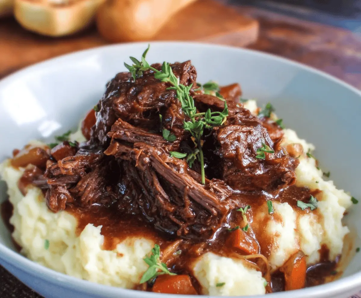 Slow Cooker Beef Manhattan Recipe for Easy Dinners