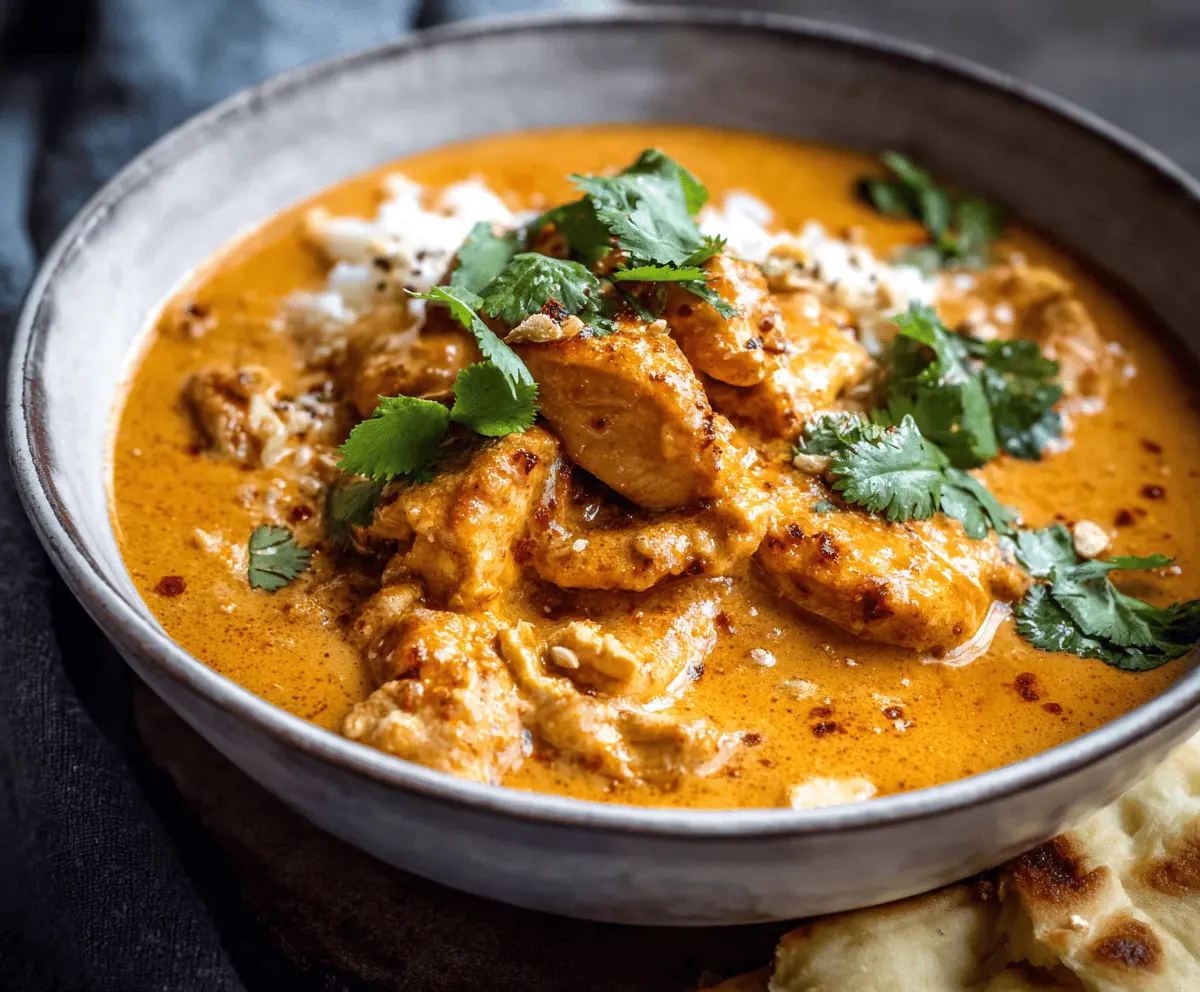 Easy Slow Cooker Chicken Korma Recipe