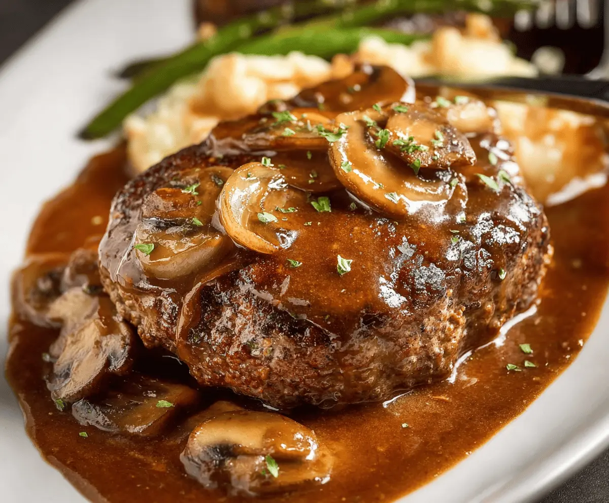 Classic Hamburger Steak Recipe with Savory Gravy