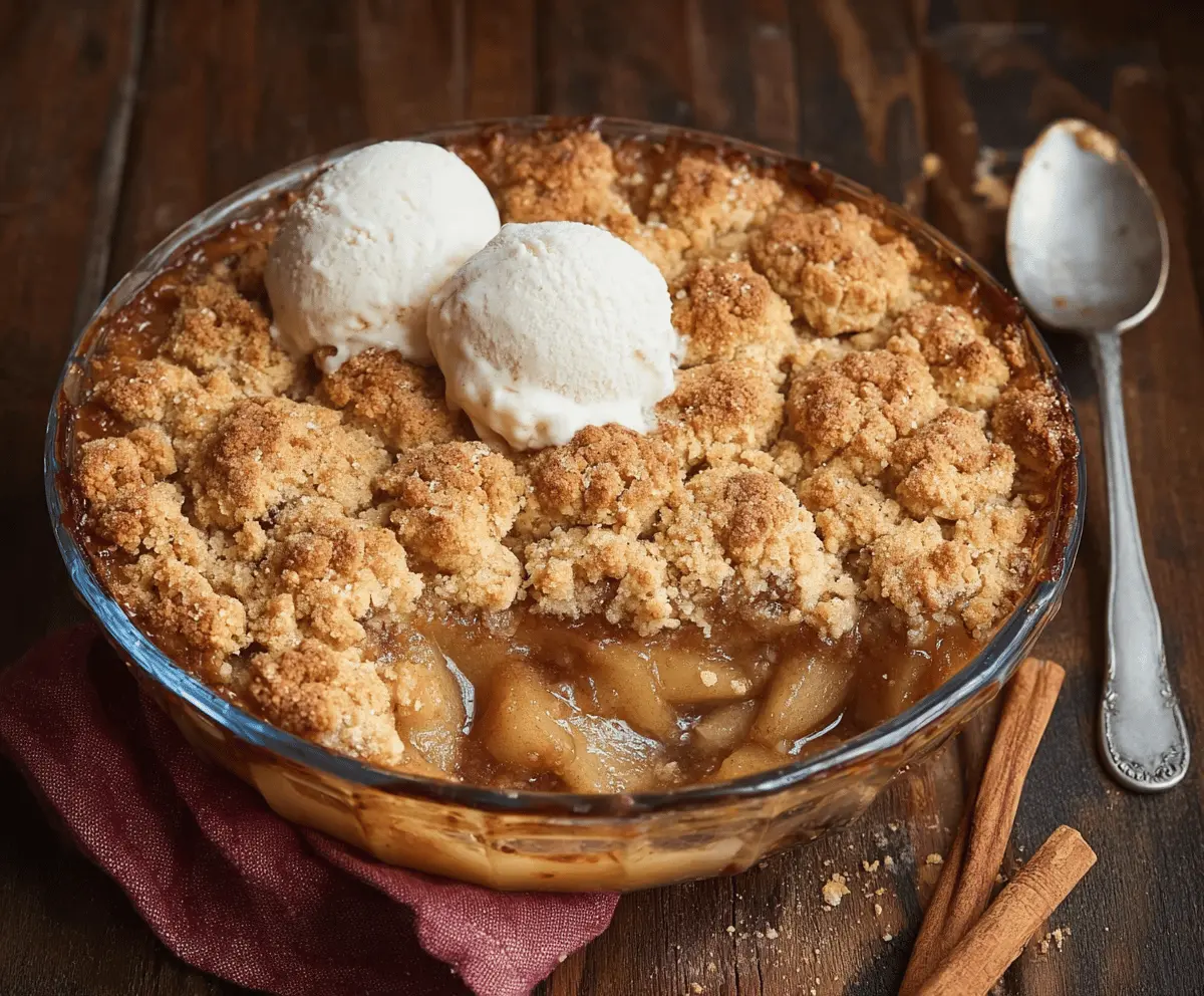 Autumn Spice Pear Cobbler Perfect For Fall