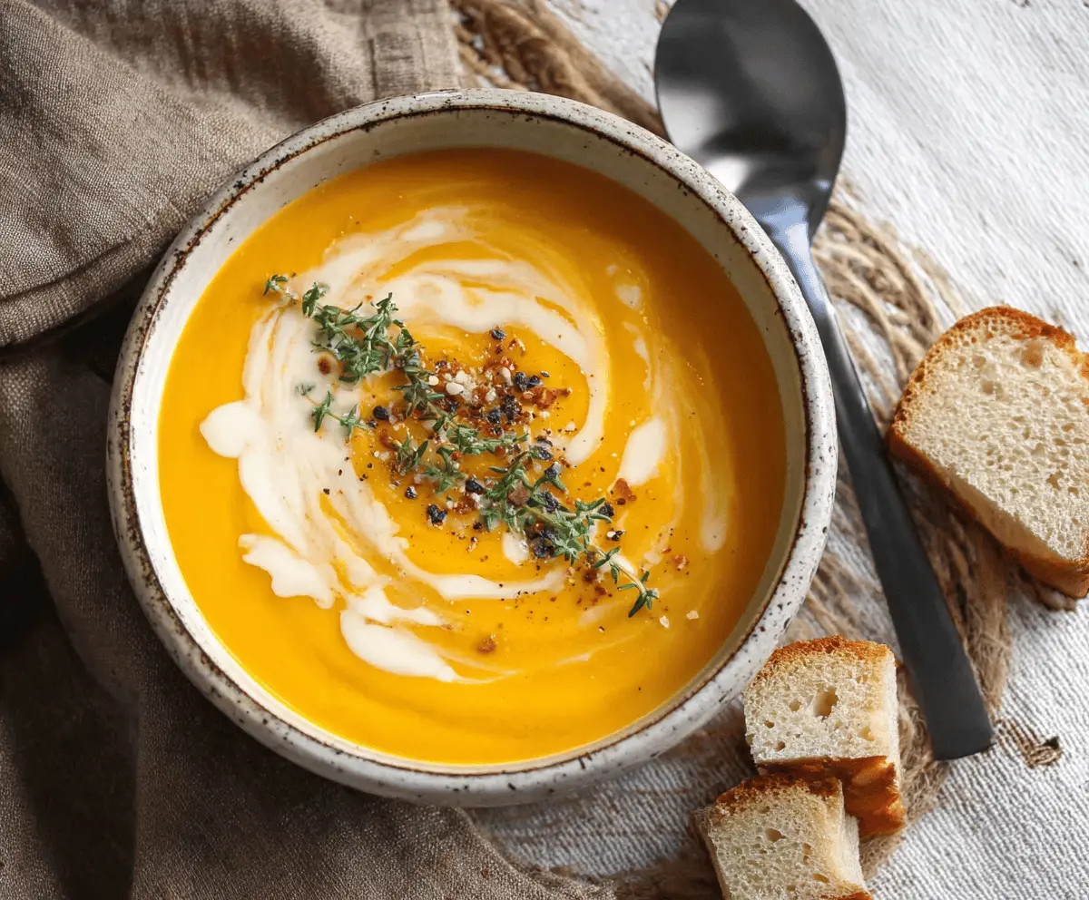 Creamy Butternut Squash Soup Recipe