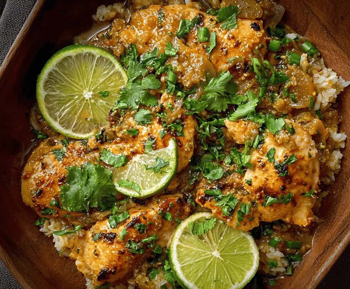 Lime Green Chili Chicken