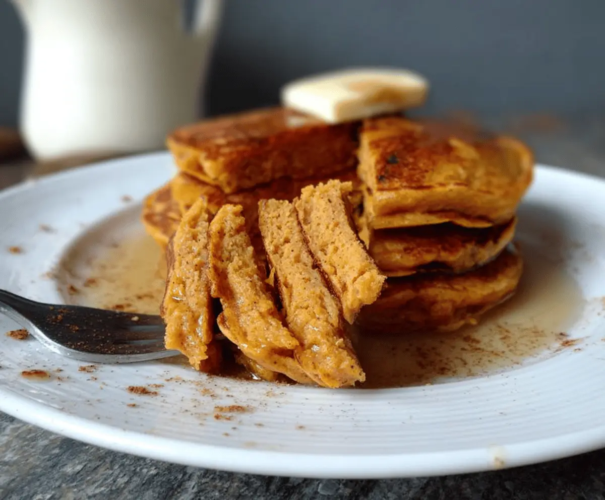2-Ingredient Sweet Potato Pancakes