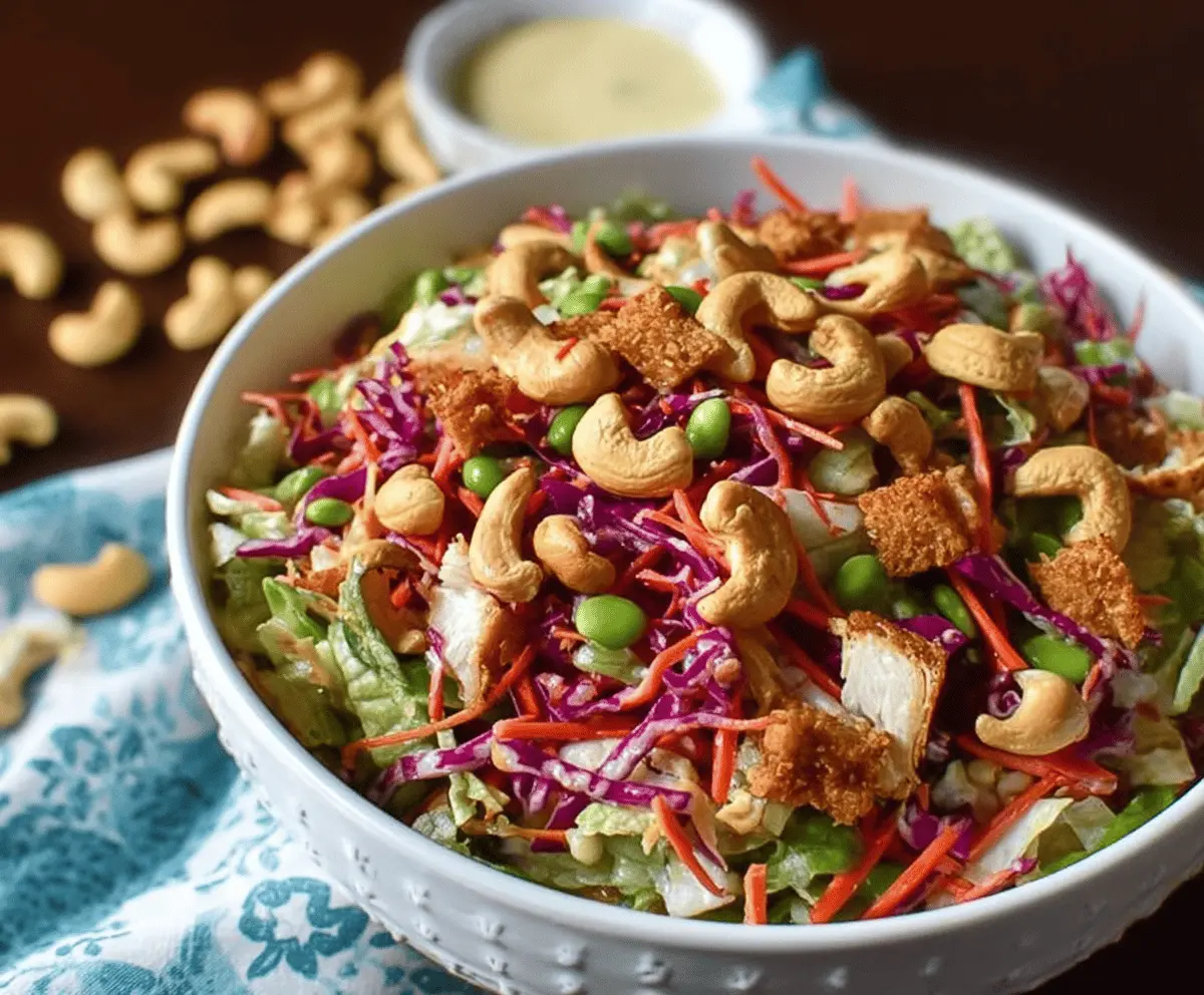 Chicken Cashew Crunch Salad