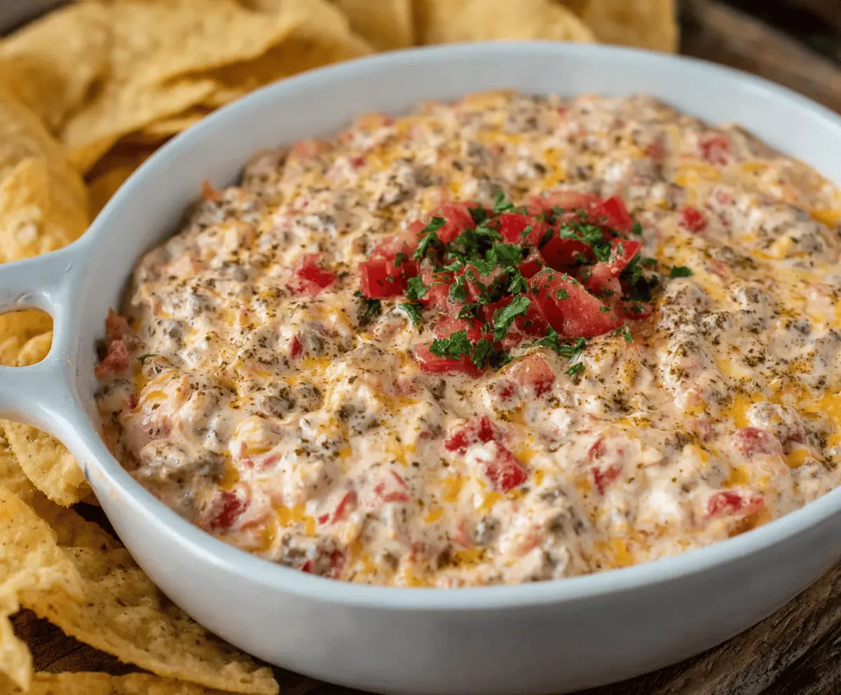 Cream Cheese Rotel Dip