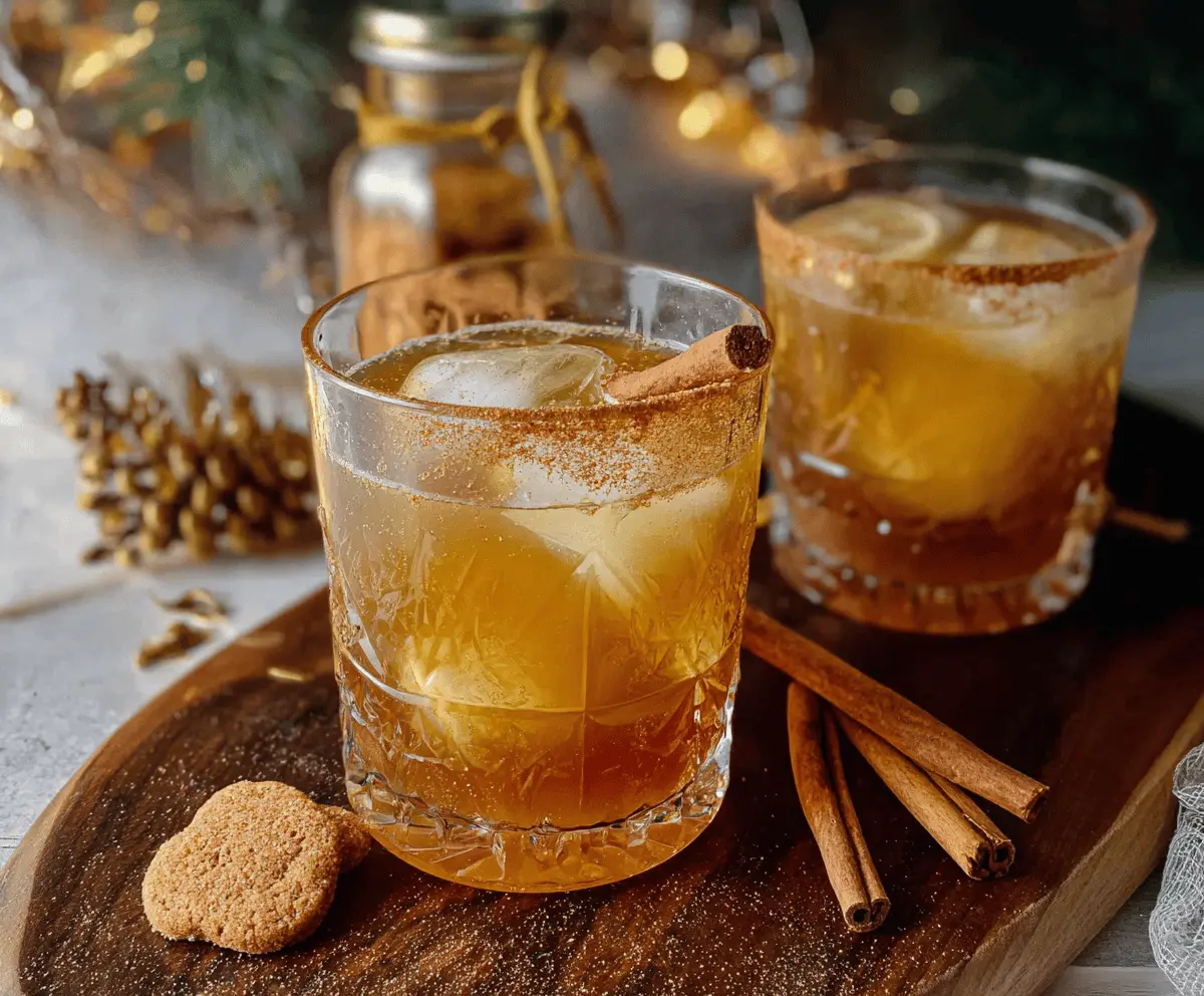 Gingerbread Mocktail
