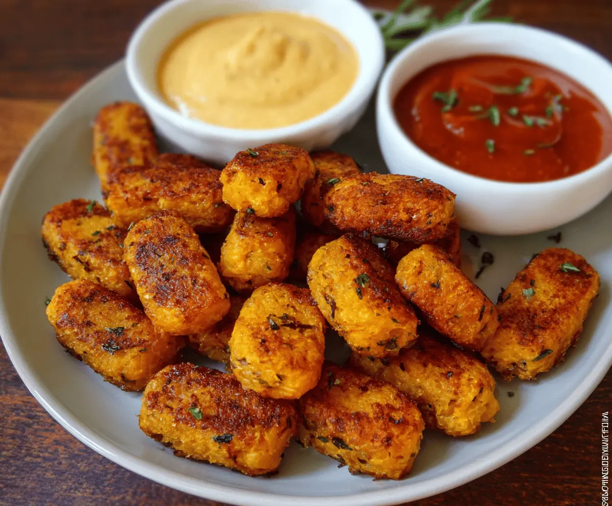 Healthy Butternut Squash Tots Recipe