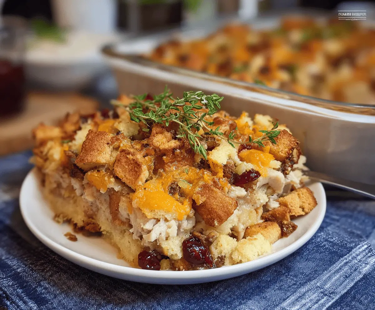 Leftover Thanksgiving Casserole