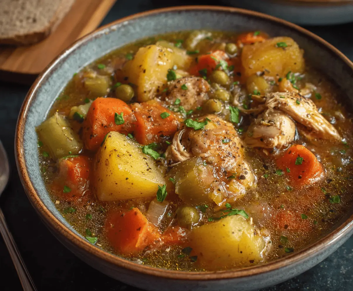Slow Cooker Chicken Stew
