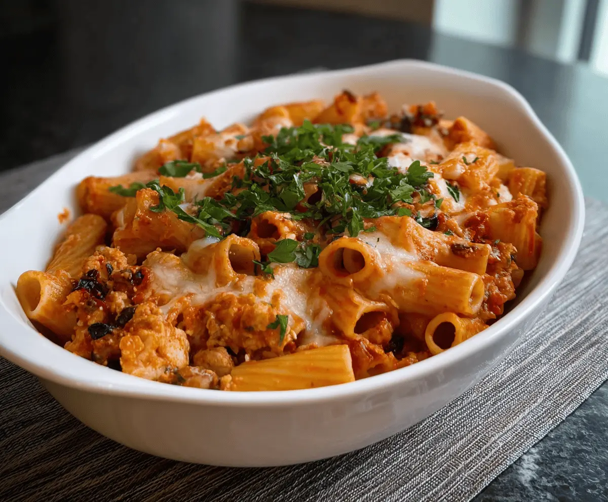 Baked Turkey Riggies