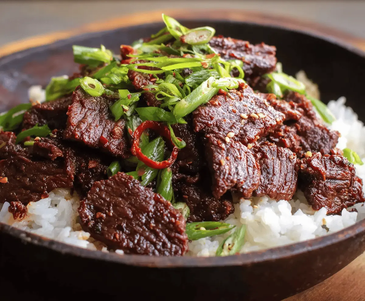 Bulgogi Beef (Korean-Style Barbecue)