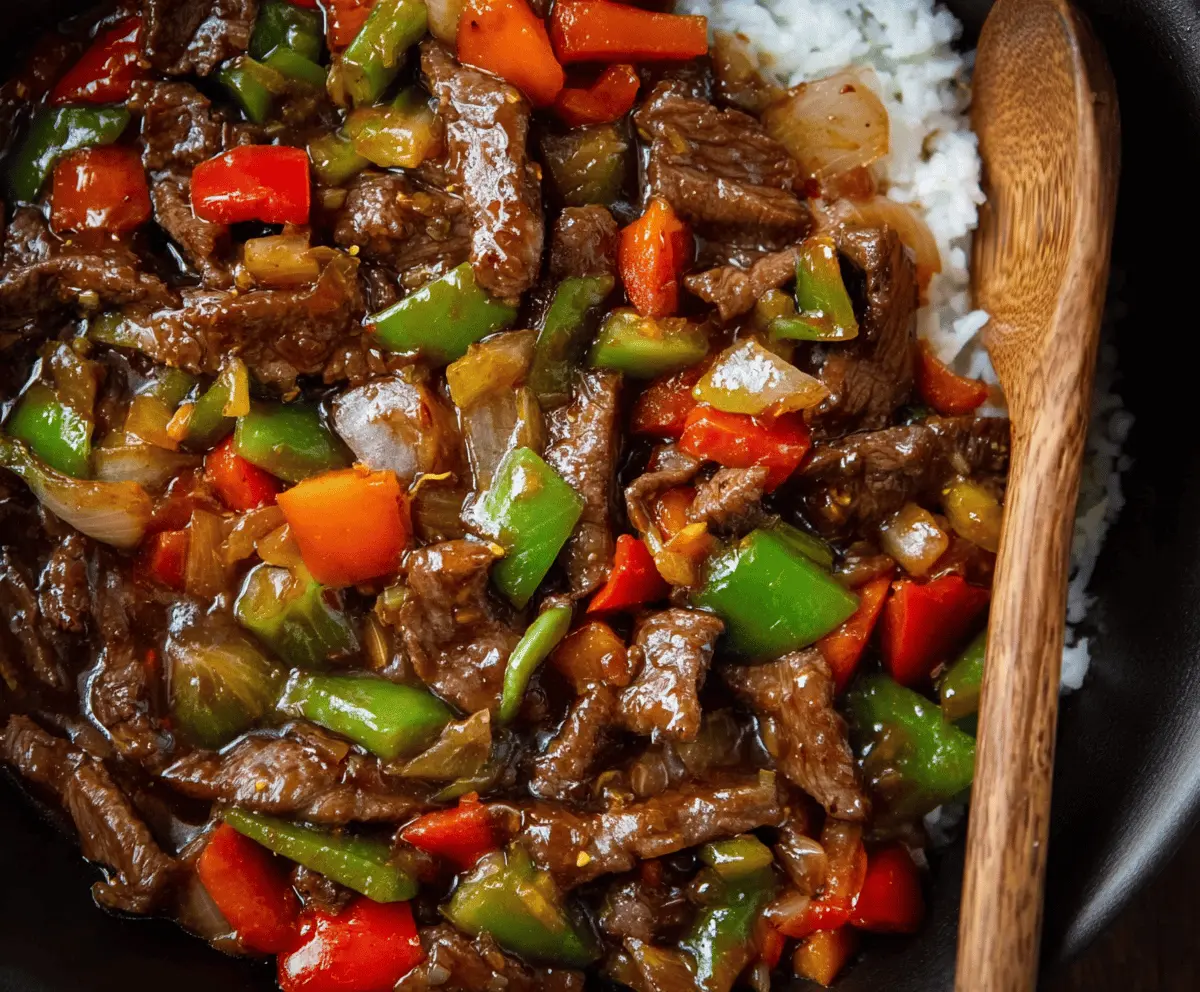  Chinese Pepper Steak Recipe