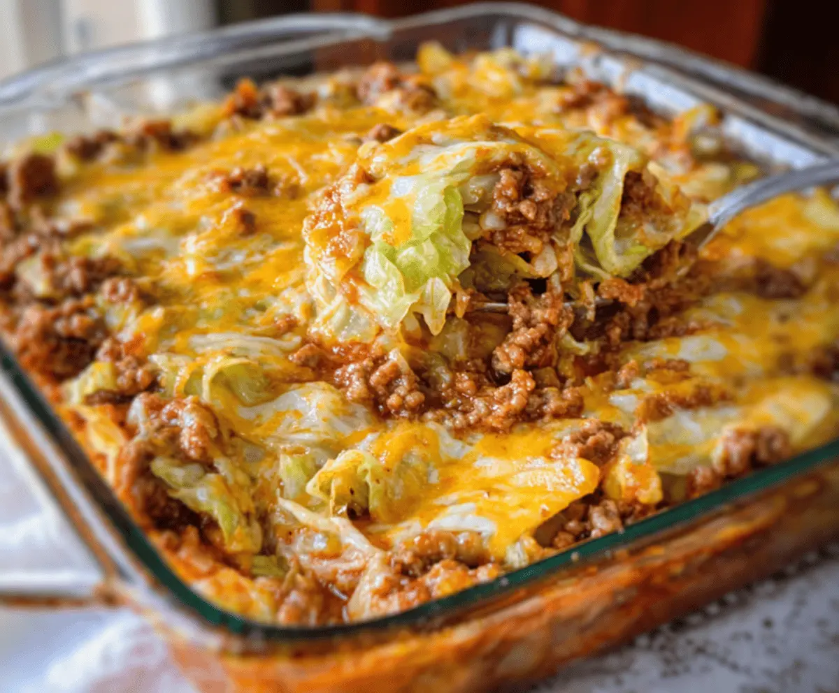 Easy Cabbage Roll Casserole Recipe